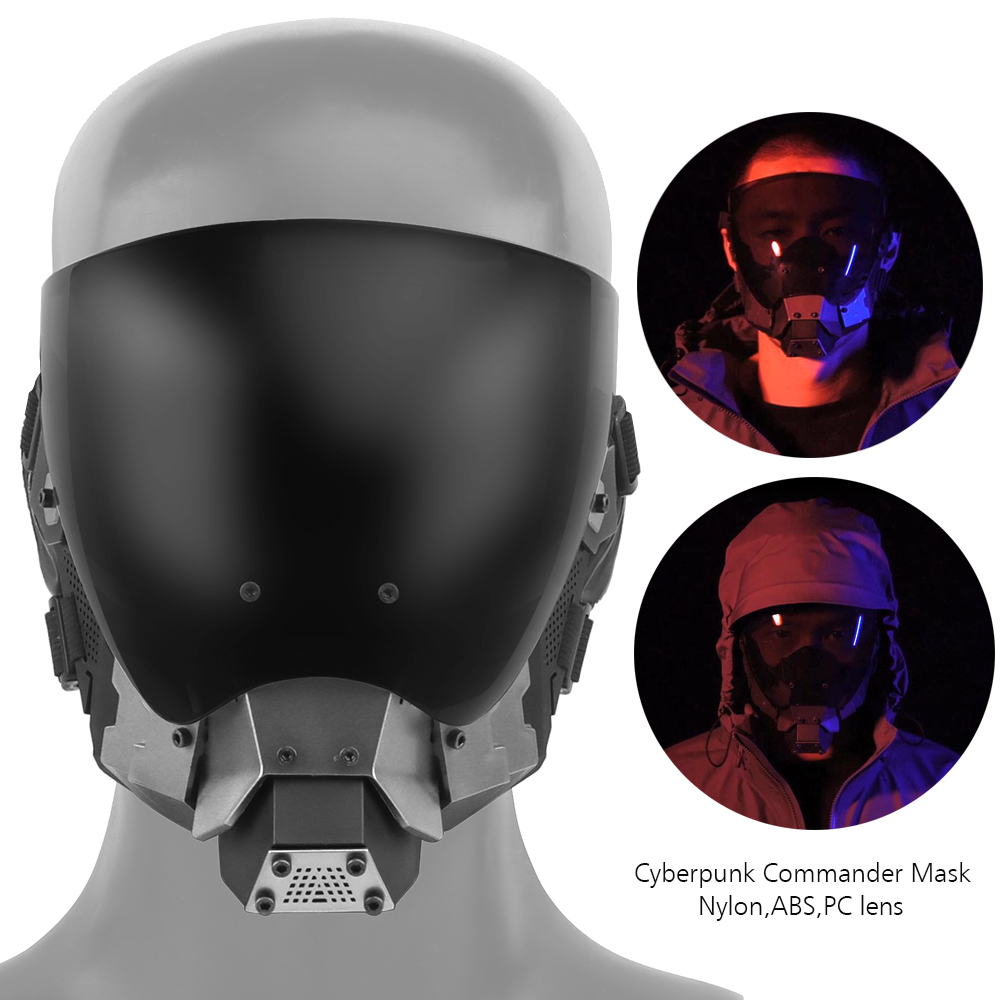 Anti Pollution Mask - Taktische Airsoft-Maske, Outdoor, Ski, Antibeschlag-Brille, Halloween,