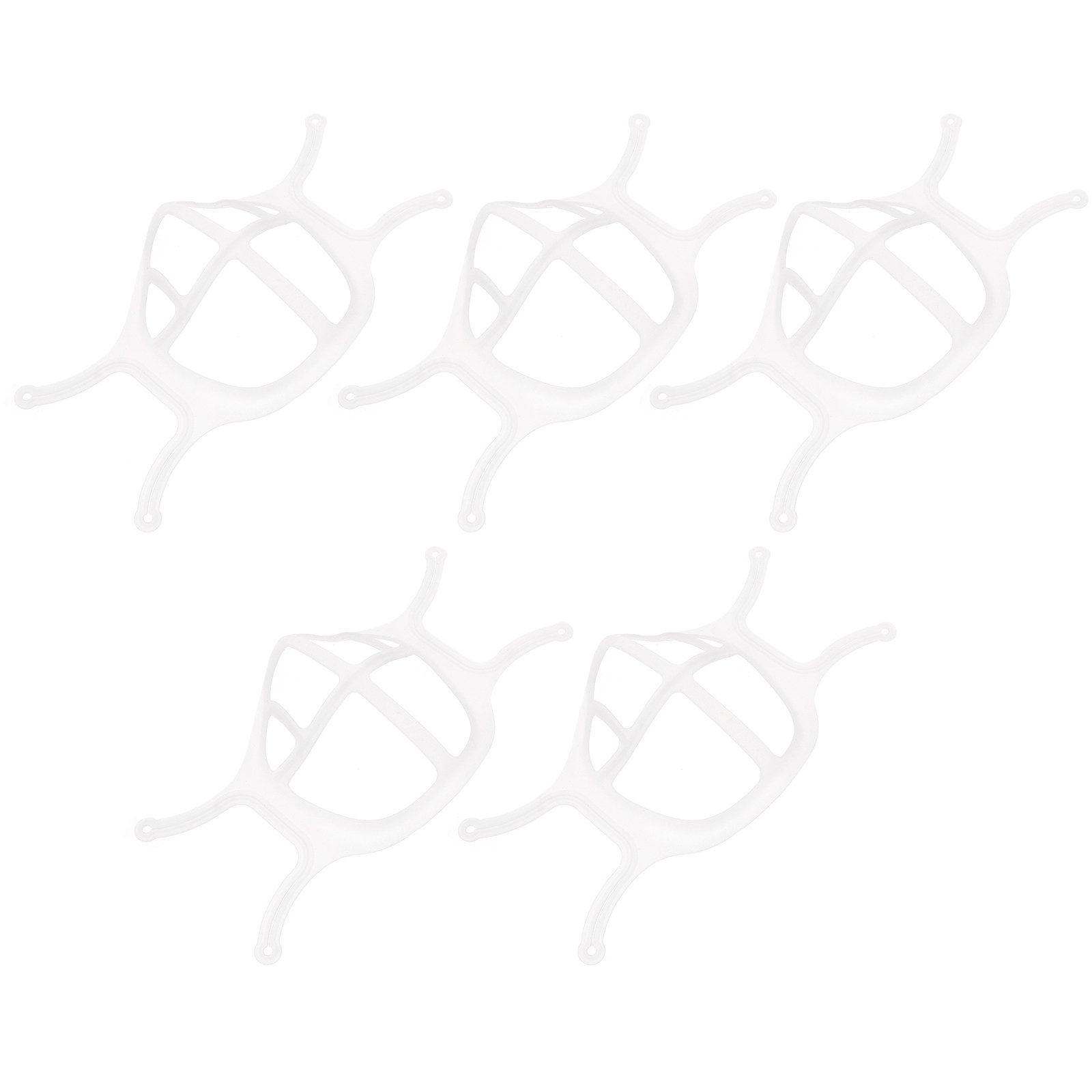 Silicone Mask Bracket - 5 Stück Premium-Silikon-Maskenhalter in Lebensmittelqualität, innere