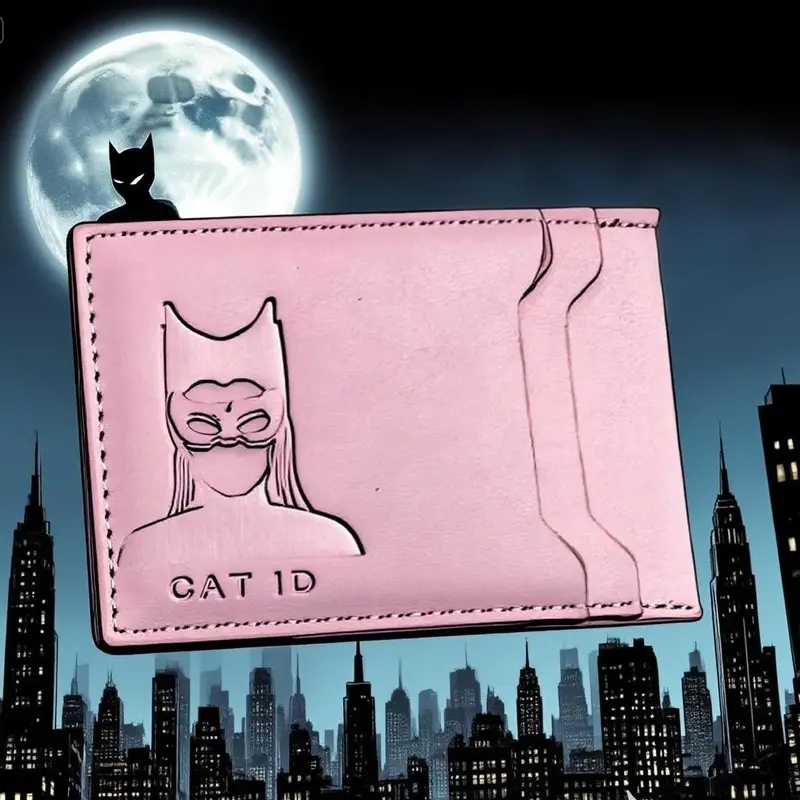 Kids Face Mask - Hero Cat ID-Geldbörse für Damen und