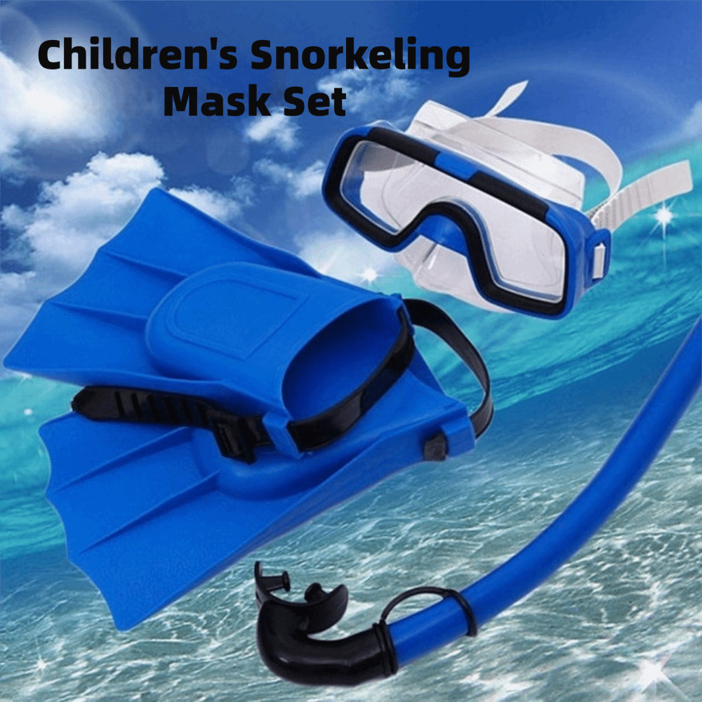 Anti Pollution Mask - Neues Anti-Beschlag-Tauchmasken-Set für Kinder, verstellbar, einfach