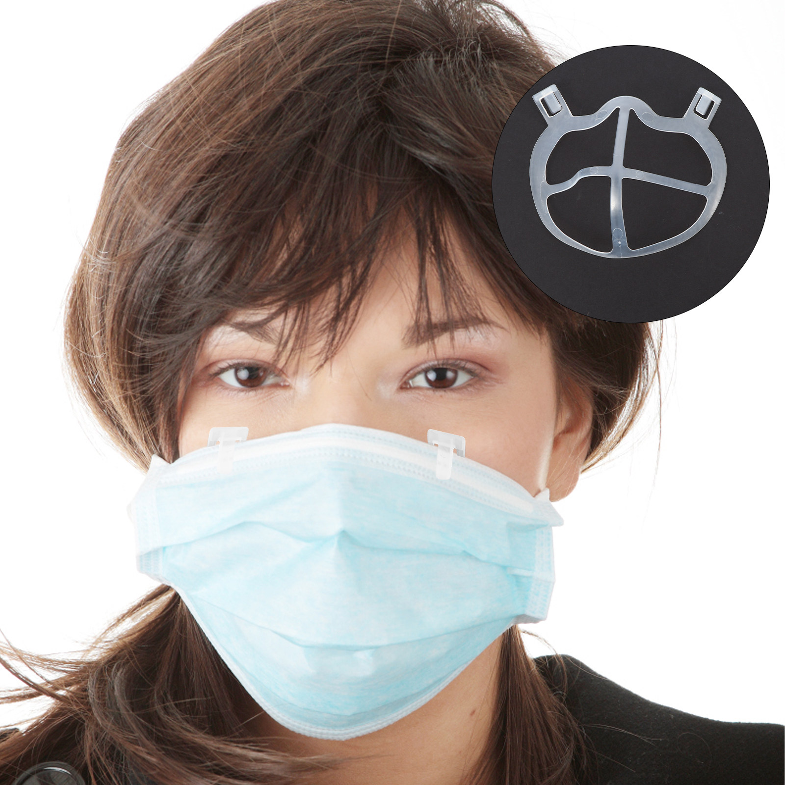 10 Stück Silikon-Maskenhalter, – Silicone Mask Bracket Bewertung und Preis