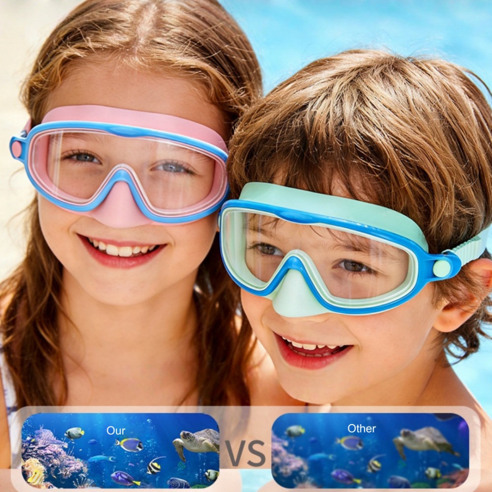 Kinder-Schwimmbrille mit Nasen – Anti Pollution Mask Bewertung und Preis